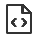 иконки file code, file, файл, code, код