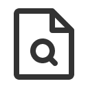 иконка file magnifying glass, file, файл, magnifying, glass