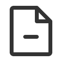 иконки file minus, file, файл, minus, минус