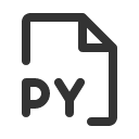 иконки file py, file, файл, py