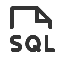 иконки file sql, file, файл, sql