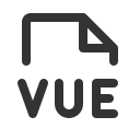 иконки file vue, file, файл, vue