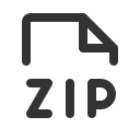 иконки file zip, file, файл, zip, архив