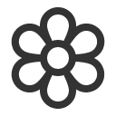 иконка flower, цветок