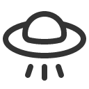 иконки flying saucer, flying, аист, saucer