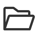иконка folder open, открытая папка, folder, папка, open