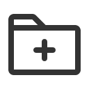 иконка folder plus, folder, папка, plus, плюс