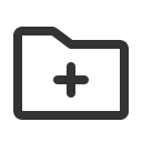 иконка folder simple plus, folder, папка, simple, plus, плюс