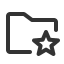 иконка folder simple star, folder, папка, simple, star, звезда