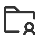 иконка folder user, folder, папка, user, пользователь