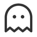 иконка ghost, приведение