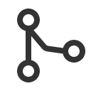 иконки git merge, git, merge, стрелка
