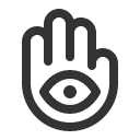 иконка hand eye, hand, рука, eye, глаз
