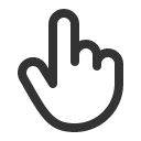 иконки hand pointing, hand, рука, pointing