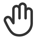 иконки hand, рука