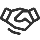 иконки handshake, рукопожатие