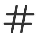 иконки hash