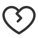 иконки heart break, heart, сердце, break