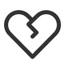 иконки heart straight break, heart, сердце, straight, break