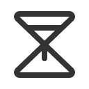 иконки hourglass simple medium, hourglass, песочные часы, simple, medium