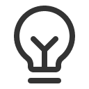 иконки lightbulb filament, lightbulb, лампочка, filament