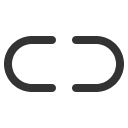 иконки link simple horizontal break, link, ссылка, simple, horizontal, документ, break