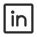 иконка linkedin logo, linkedin, logo