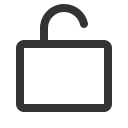 иконка lock simple open, lock, замок, simple, open