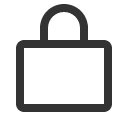 иконка lock simple, lock, замок, simple