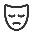 иконка mask sad, mask, маска, sad, грустный