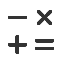 иконки math operations, math, циркуль, operations