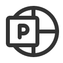 иконка microsoft powerpoint logo, microsoft, powerpoint, logo