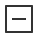 иконки minus square, minus, минус, square