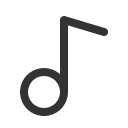 иконка music note simple, music, музыка, note, simple