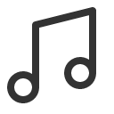 иконки music notes simple, music, музыка, notes, заметки, simple