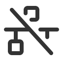 иконки network slash, network, интернет, slash