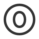 иконки number circle zero, number, circle, zero