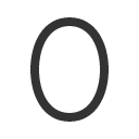 иконки number zero, number, zero