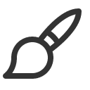 иконка paint brush, paint, brush, кисть