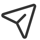 иконки paper plane tilt, paper, кошка, plane, самолет, tilt