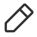 иконка pencil simple, pencil, simple