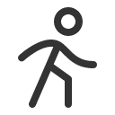 иконка person simple walk, person, simple, walk, кошка