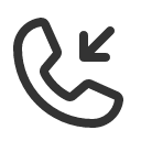иконка phone incoming, phone, телефон, incoming