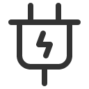 иконка plug charging, plug, штекер, charging