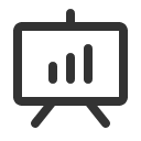 иконки presentation chart, presentation, презентация, chart, график