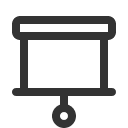 иконка projector screen, projector, screen, экран