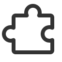 иконки puzzle piece, puzzle, piece