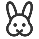 иконки rabbit, кролик