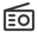 иконка radio, радио