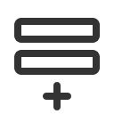 иконки rows plus bottom, rows, plus, плюс, bottom, стрелка